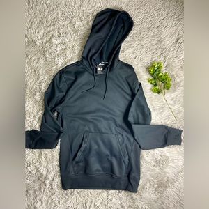 Nwot Russel men’s black waffle knit hoodie size S